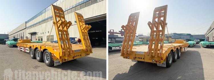 Tri Axle Low Loader Trailer for Sale in Ghana