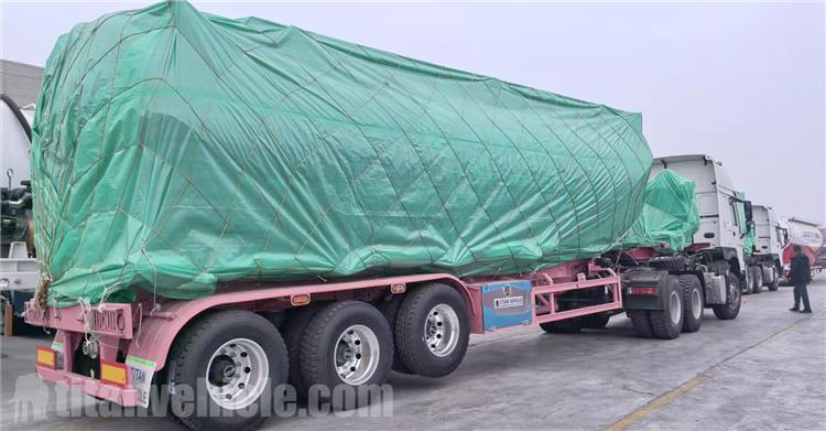 3 Axle Flour Tanker Trailer for Sale In Kenya