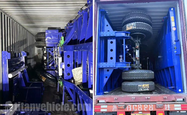 Tri Axle 40 Ft Flatbed Trailer Prices for Sale in Guyana