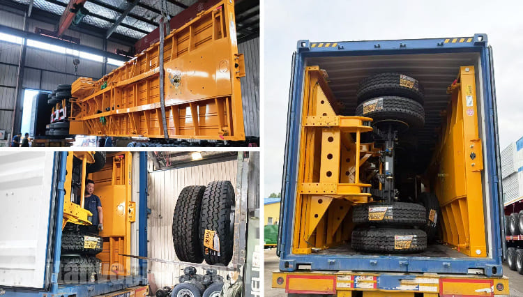 Tri Axle Flatbed Semi Trailer Manufacturers for Sale in Ghana