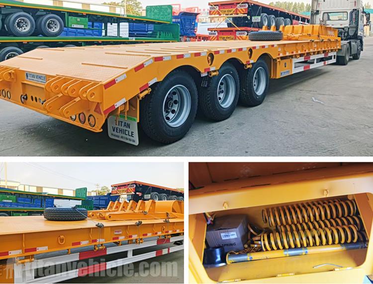Tri Axle Low Loader Trailer for Sale in Gabon