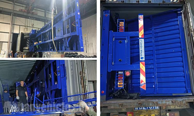 Tri Axle Side Tipper Trailer for Sale in Tanzania