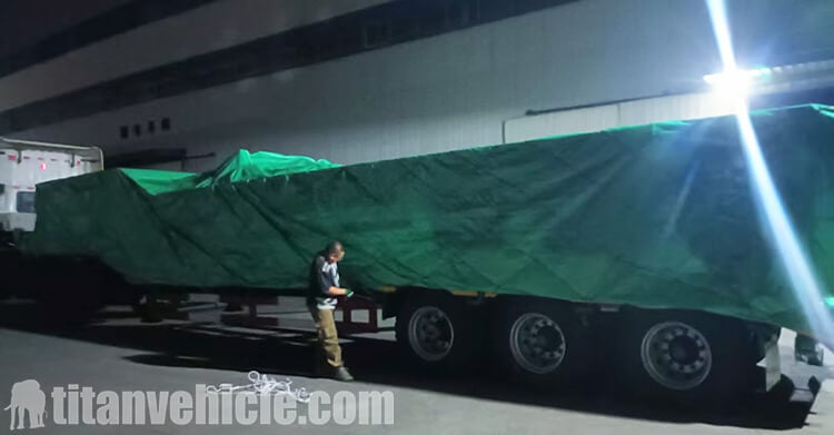 3 Axle Lowbed Trailer Truck for Sale in Guyana