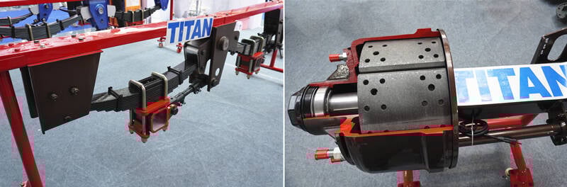 Tongya semi trailer spare parts