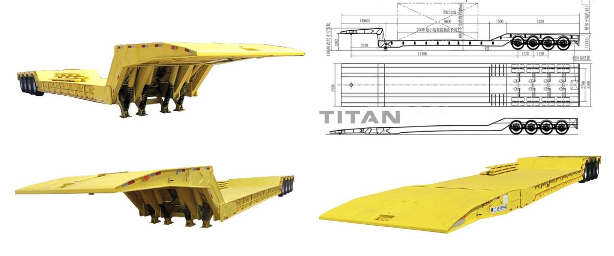 What is a Folding Gooseneck Trailer? Tongya Folding Gooseneck Trailer for Sale