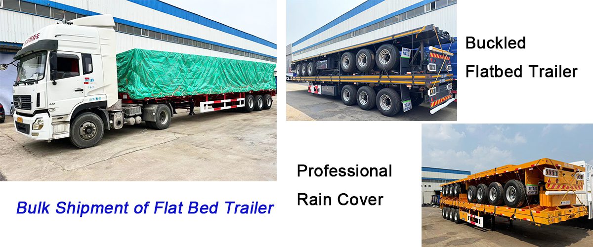 Buy 40 Ft Flatbed Trailer for Sale in Guyana