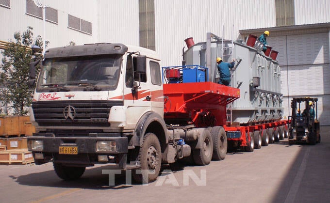 200 Ton Modular Trailer for Sale in Sudan - Tongya Vehicle