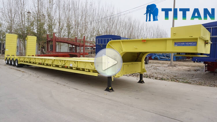 low bed trailers video