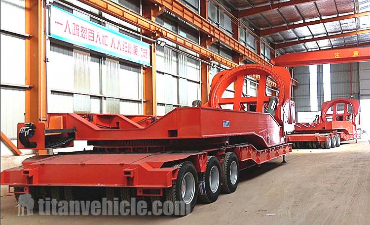3 Line 6 Axle Wind Blade Trailer for Sale in Jordan
