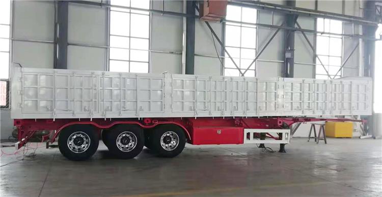 Tri Axle Side Dump Trailer Capacity 30-40 tonnes