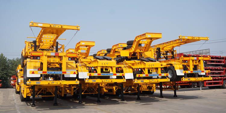 Tri Axle Container Chassis for Sale in Ghana Takoradi