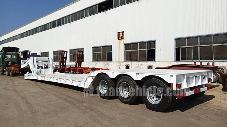 60Ton Lowboy Gooseneck Trailer for Sale in Burundi