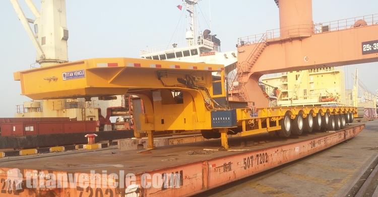 Multi Axle Low Bed Trailer for Sale in Nigeria - Tongya Vehicle