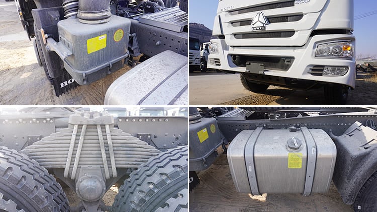 Howo Latest Model | Howo 400 6x4 Tractor Truck Trailer Price 