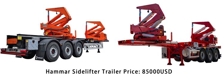 Hammar Sidelifter Trailer | Hammar Container Side Loader