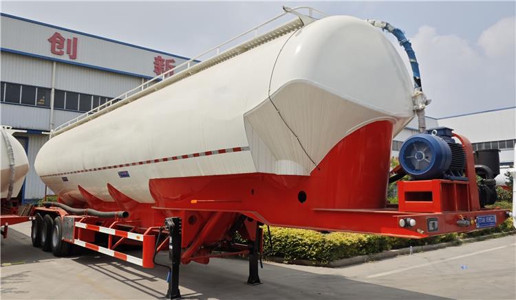 Tri Axle 50CBM Flour Tanker Trailer for Sale In Saudi Arabia