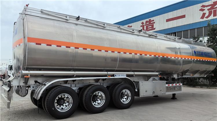 Aluminum Tanker 42000 Liters Trailer for Sale In Costa Rica