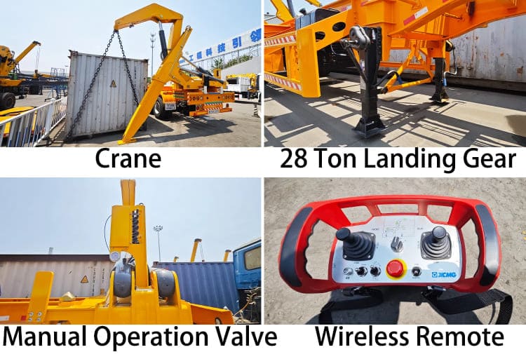 Steelbro 40Ft Container Side Loader Trailer Price for Sale in Guyana