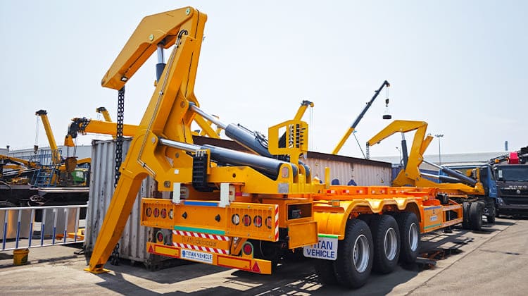 Steelbro 40Ft Container Side Loader Trailer Price for Sale in Guyana