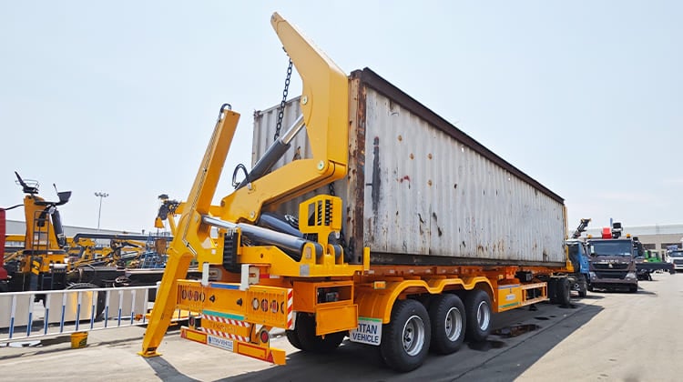 Steelbro 40Ft Container Side Loader Trailer Price for Sale in Guyana