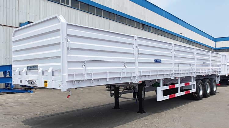 Drop Side Cargo Semi Trailer for Sale in Guyana