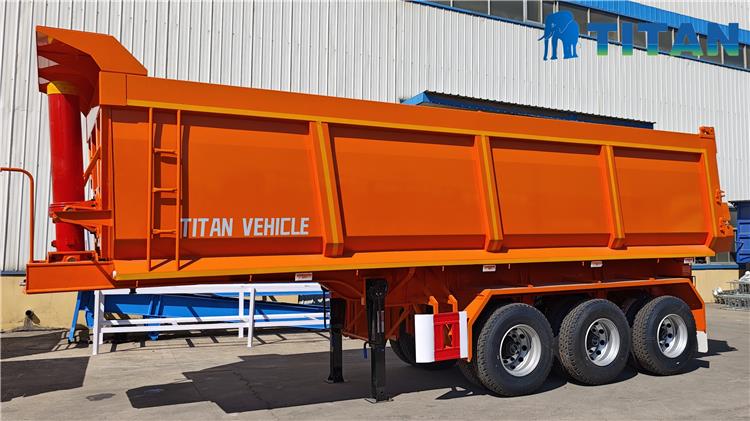 tipper semi trailer