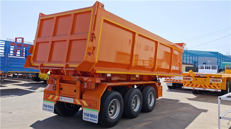 Tipper Semi Trailer for Sale In Angola