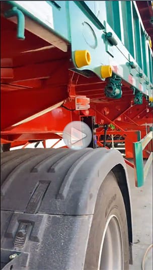 34 ton side tipper trailer