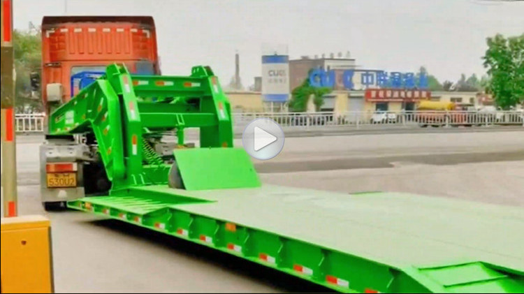 china new removable gooseneck trailer for sale