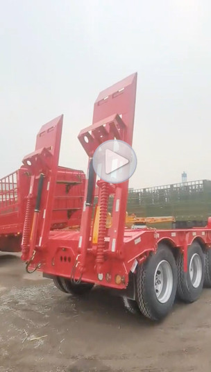 New 3 Axle Low Bed Trailer for Sale
