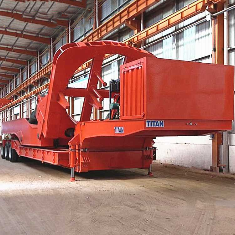3 Line 6 Axle Wind Blade Trailer