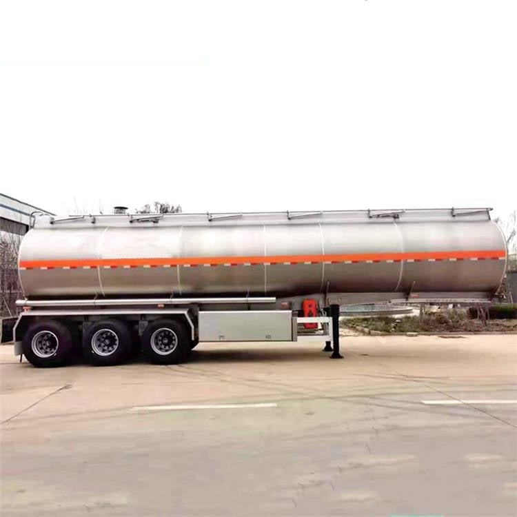 Tri Axle Aluminum Fuel Tanker Trailer