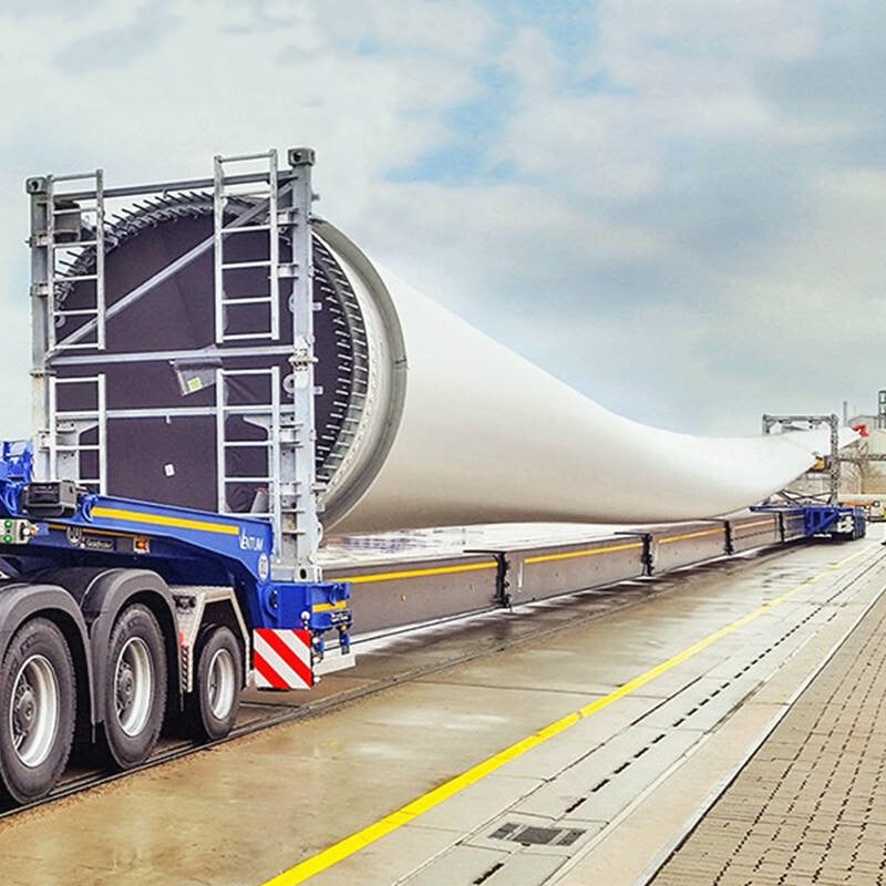 56M Windmill Blade Transport Trailer