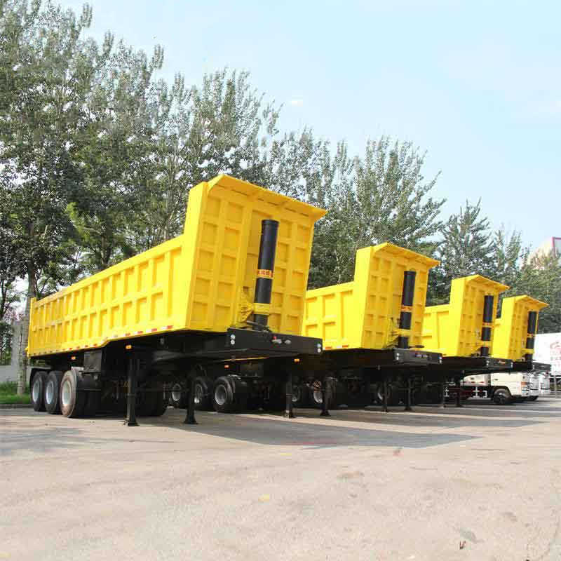 Tri Axle Tractor Tipper Trailer
