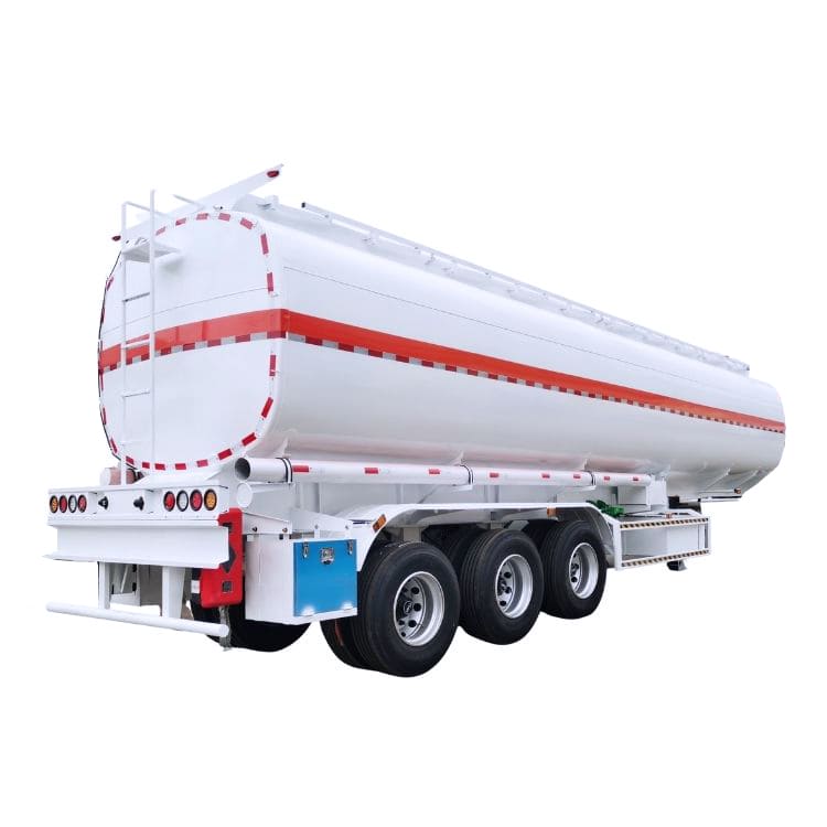Tri Axle 45000 Liters Semi Fuel Tank Truck Trailer