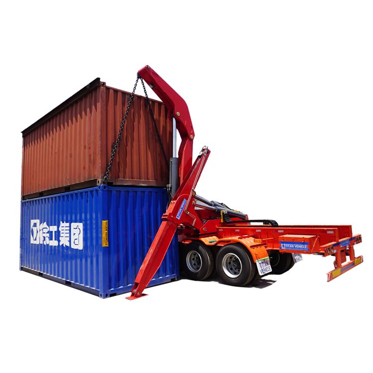 Container Side Loader Semi Trailer