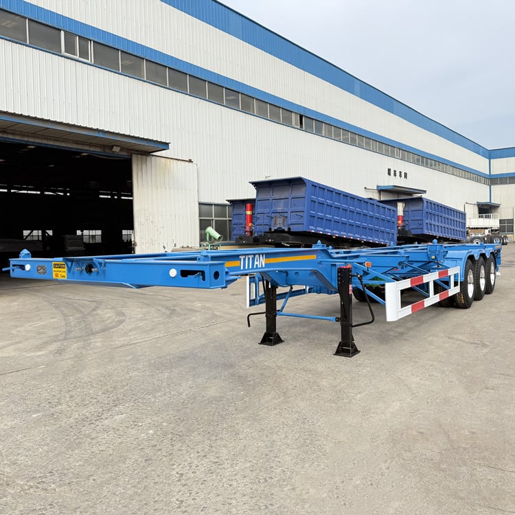 Tri Axle Container Chassis