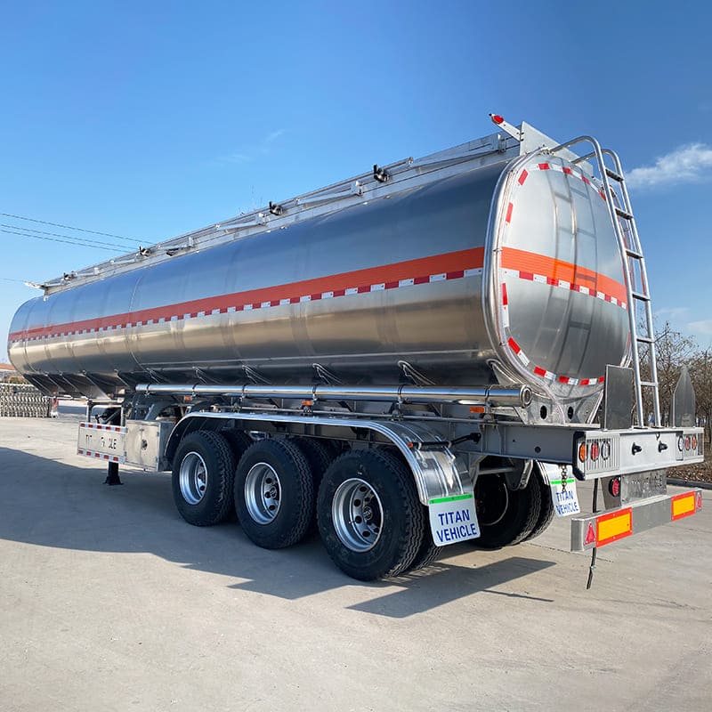  Aluminum Fuel Tanker Trailer