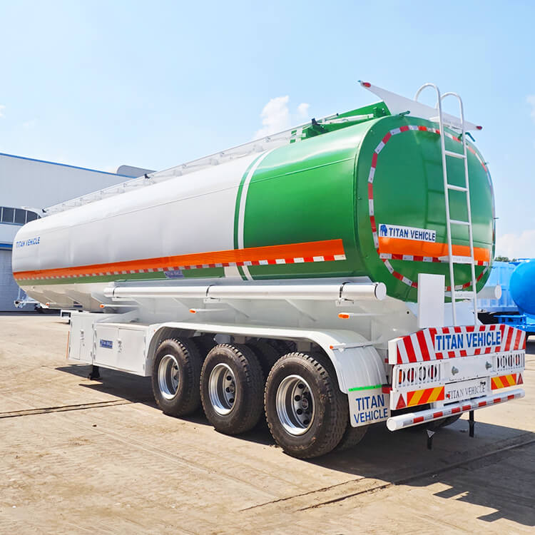 3 Axle Fuel Tanker Semi Trailer