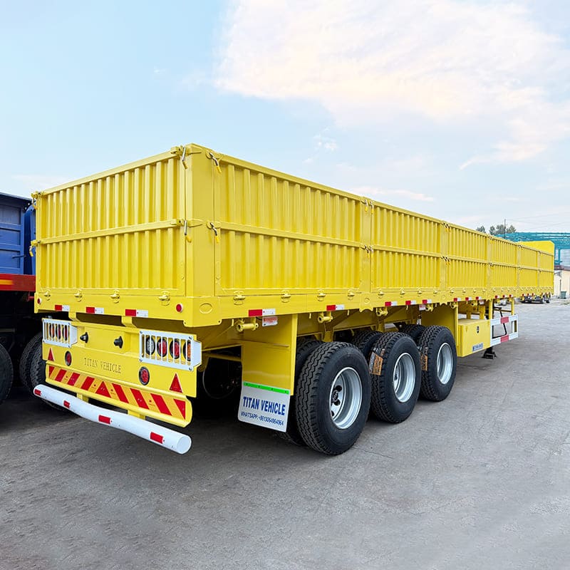 Tri Axle Sidewall Semi Trailer