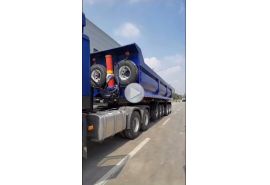 100 Ton New Rear Dump Trailer 